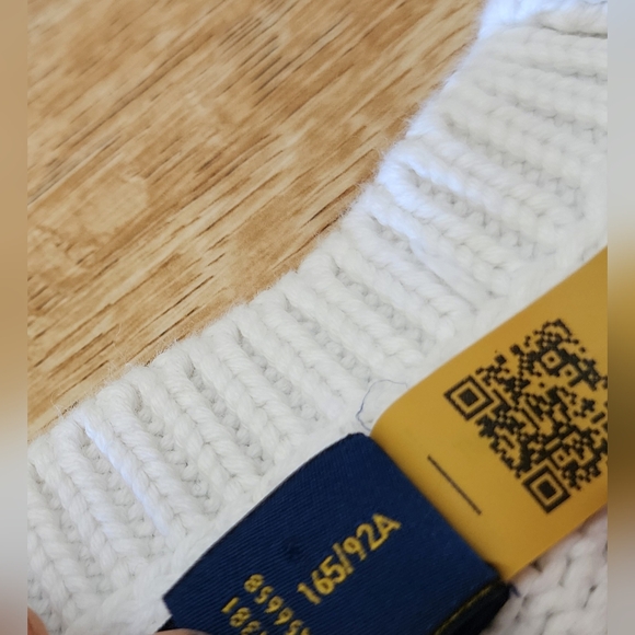 $268 Ralph Lauren Ski Logo Graphic Cotton Sweater Women's M Patch 1967 Downhill - Picture 9 of 13